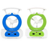 Desk Cooling Fan with 180 Degree Adjustable LED Lamp Outdoor Recreation - Tophatter Daily Deals