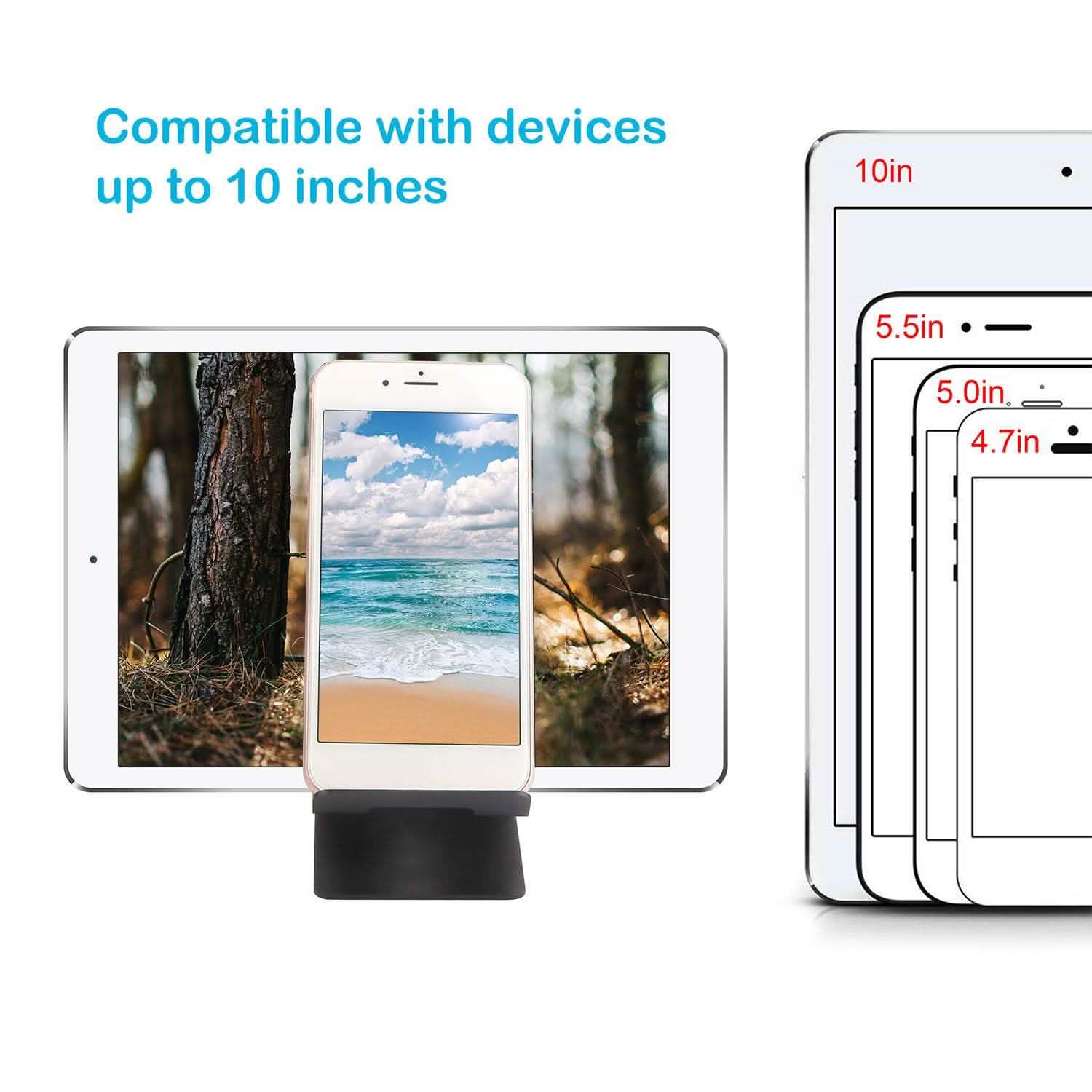 Desktop Aluminum Alloy Smartphone Stand Mobile Accessories - Tophatter Daily Deals