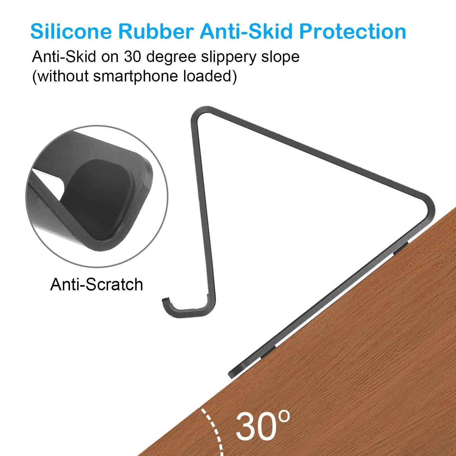 Desktop Aluminum Alloy Smartphone Stand Mobile Accessories - Tophatter Daily Deals