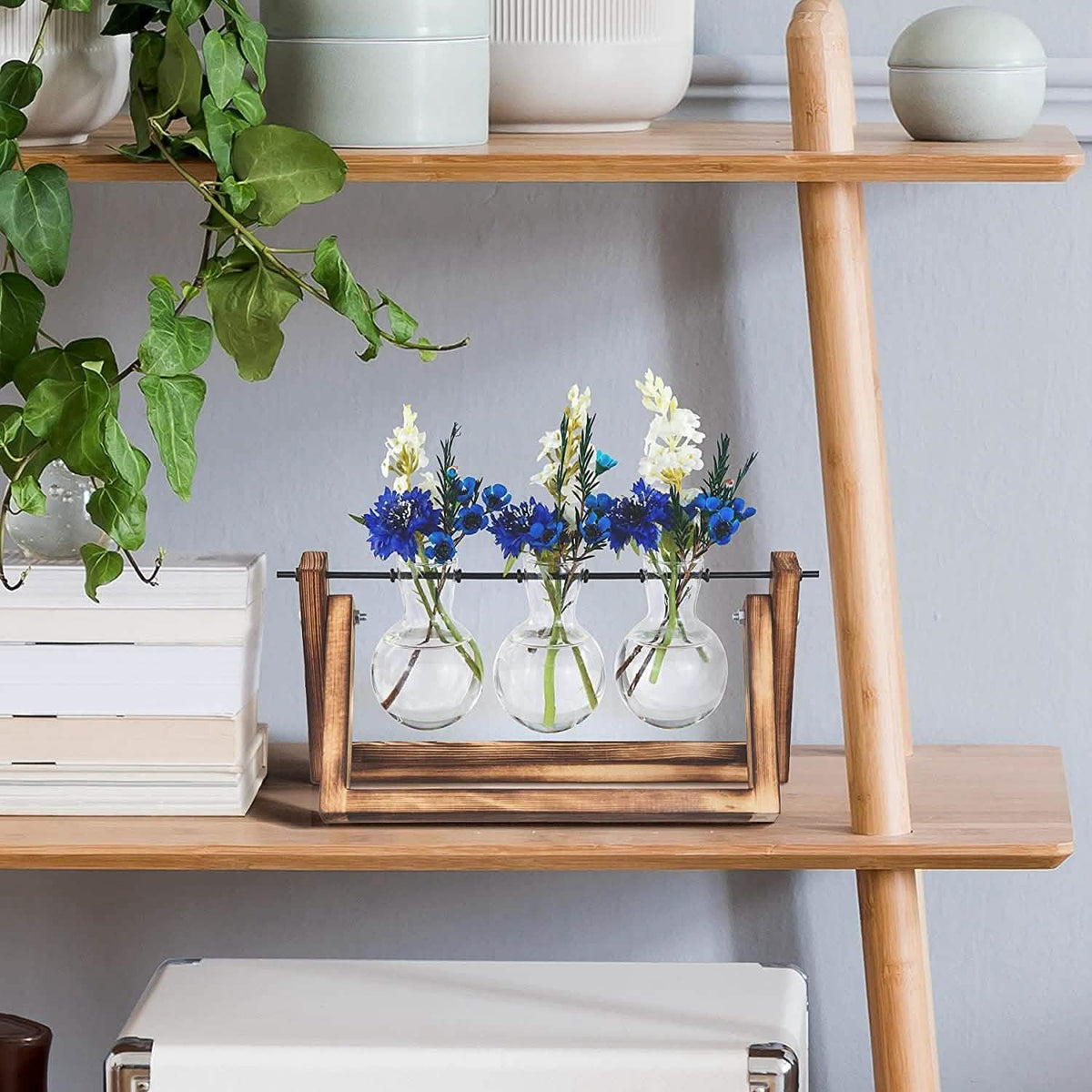 Desktop Glass Bulb Planter Furniture & Decor - Tophatter Daily Deals