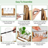 Desktop Glass Bulb Planter Furniture & Decor - Tophatter Daily Deals