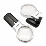 Desktop Handheld Magnifier Two-way Magnifying Mirror Foldable Desktop Magnifier - Tophatter Daily Deals