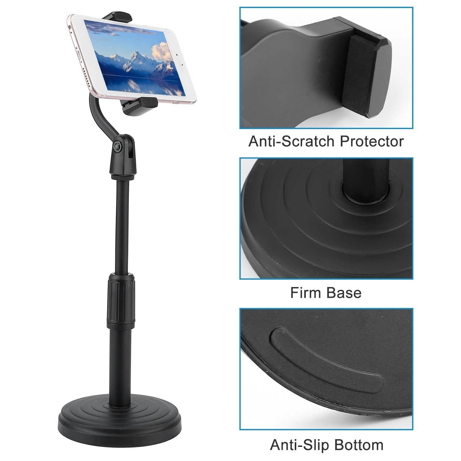 Desktop Phone Stand with Adjustable Angle Height Mobile Accessories - Tophatter Daily Deals