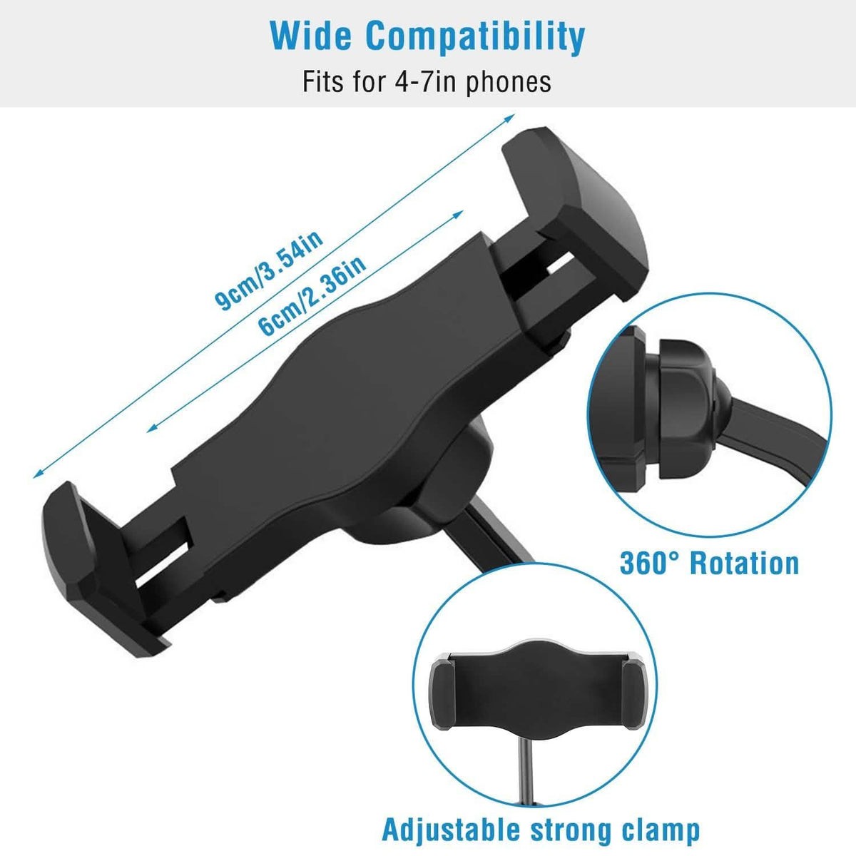 Desktop Phone Stand with Adjustable Angle Height Mobile Accessories - Tophatter Daily Deals