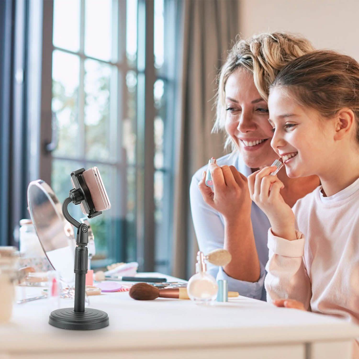 Desktop Phone Stand with Adjustable Angle Height Mobile Accessories - Tophatter Daily Deals