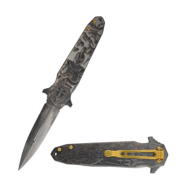 Dark Fantasy Blades - Spring Assist Knife Collection - Tophatter Daily Deals