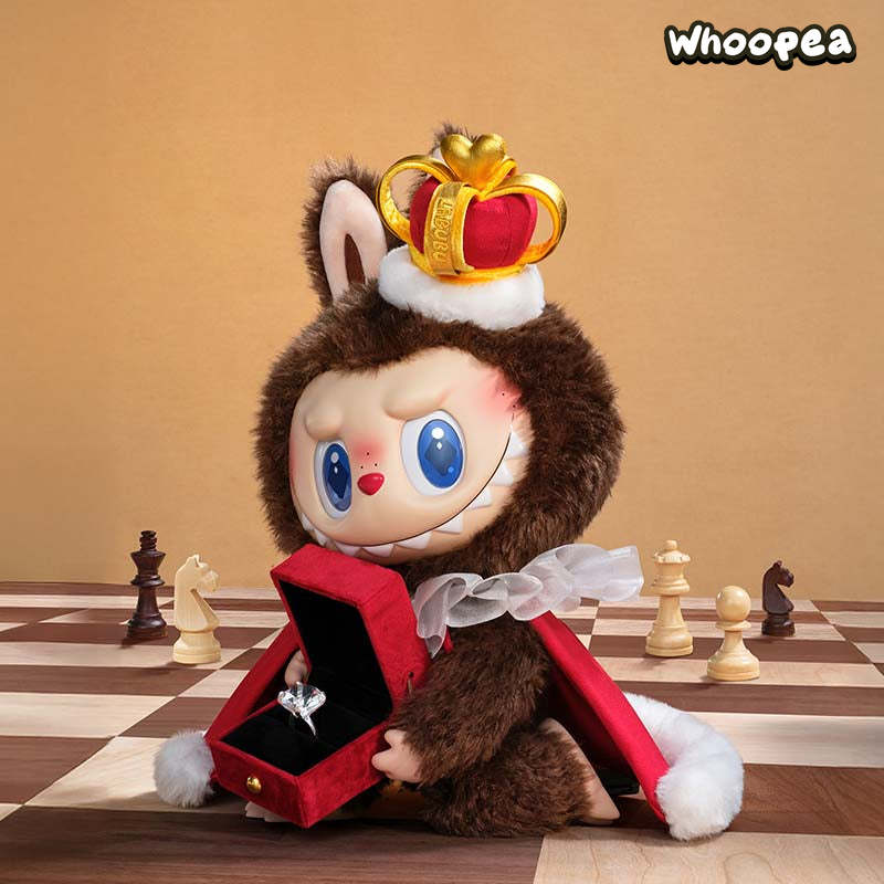 The Monsters Labubu Let's Checkmate Series The King Vinyl Plush Doll 1 BOX - Tophatter Daily Deals