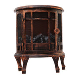 Brazier Decorations Christmas Fireplace Charcoal Lantern 0 - Tophatter Daily Deals