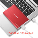 Akassis Mobile Hard Drive High-Speed Metal Supports Android Phones K 0 - Tophatter Daily Deals