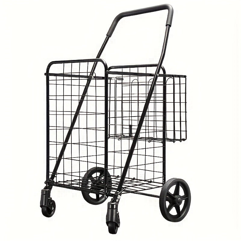Heavy Duty Utility Shopping Cart Business & Industrial > Food Service > Food Service Carts - Tophatter Daily Deals