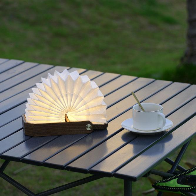 Creative Wooden Hand Lamp 0 - Tophatter Daily Deals