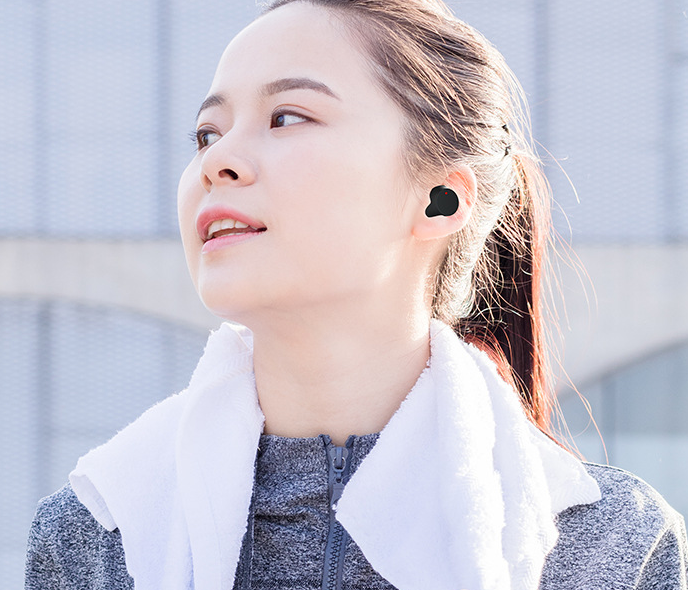 Bluetooth Headset M8 Dual Ear Stereo Touch Mode Wireless 0 - Tophatter Daily Deals