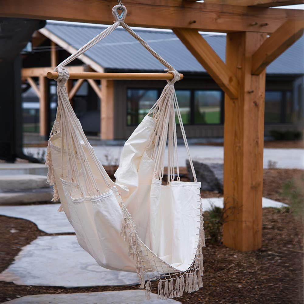 Vivere Brazilian Hammock Chairs Outdoor Equipment - Tophatter Daily Deals