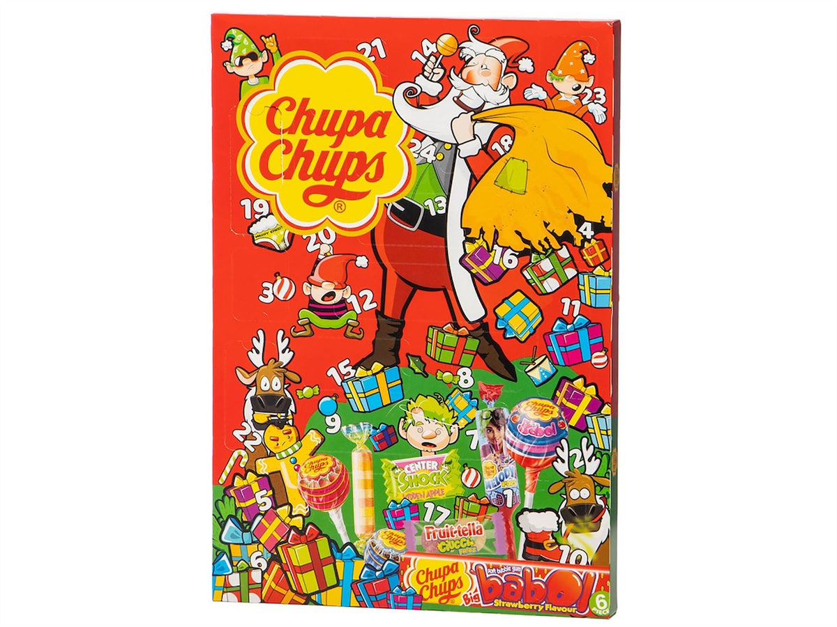 Chupa Chups Advent Calendar | Christmas Sweet Lolly Advent Calendar for Kids Advent Calendar - Tophatter Daily Deals