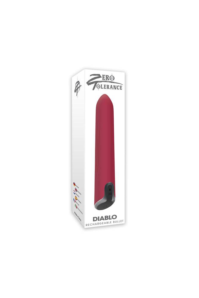 Zero Tolerance - Diablo Rechargeable Bullet - Red Sex Toy - Tophatter Daily Deals