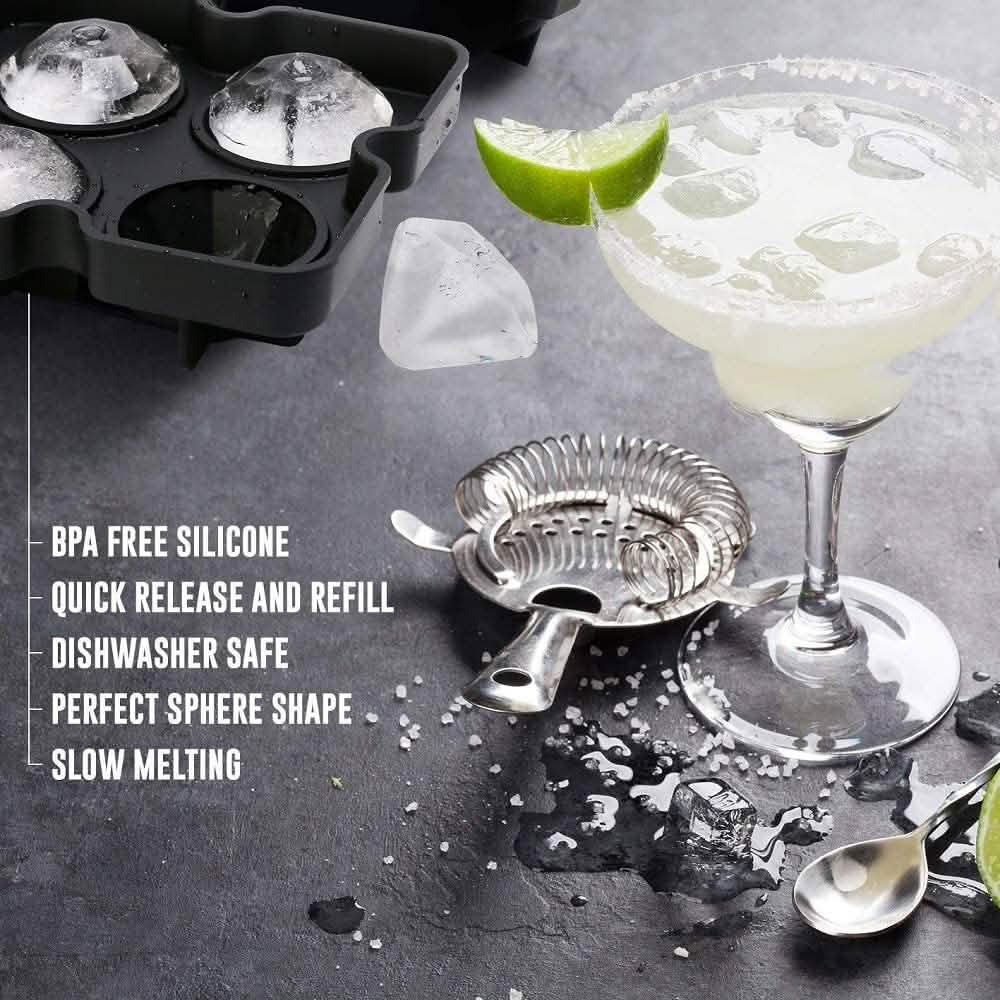 Diamond Flexible Silicone Ice Cube Mold Tray Kitchen Tools & Gadgets - Tophatter Daily Deals