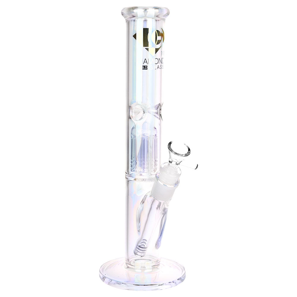Diamond Glass Pearl 8 Arm Perc Bong Bongs - Tophatter Daily Deals