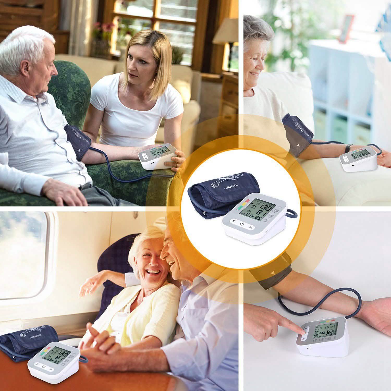 Digital Arm Blood Pressure Monitor Health & Wellness - Tophatter Daily Deals