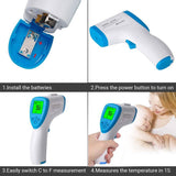 Digital Infrared Forehead Thermometer BZ-R6 Face Masks & PPE - Tophatter Daily Deals