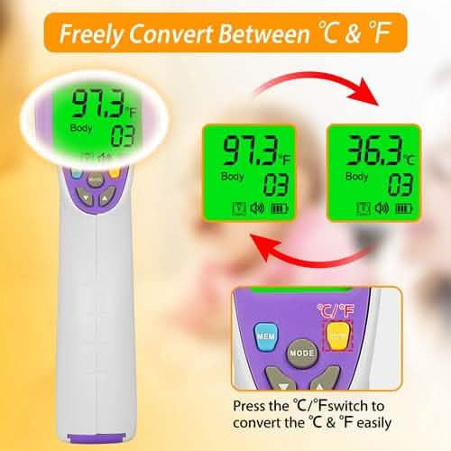 Digital Infrared Non-Contact Thermometer Face Masks & PPE - Tophatter Daily Deals