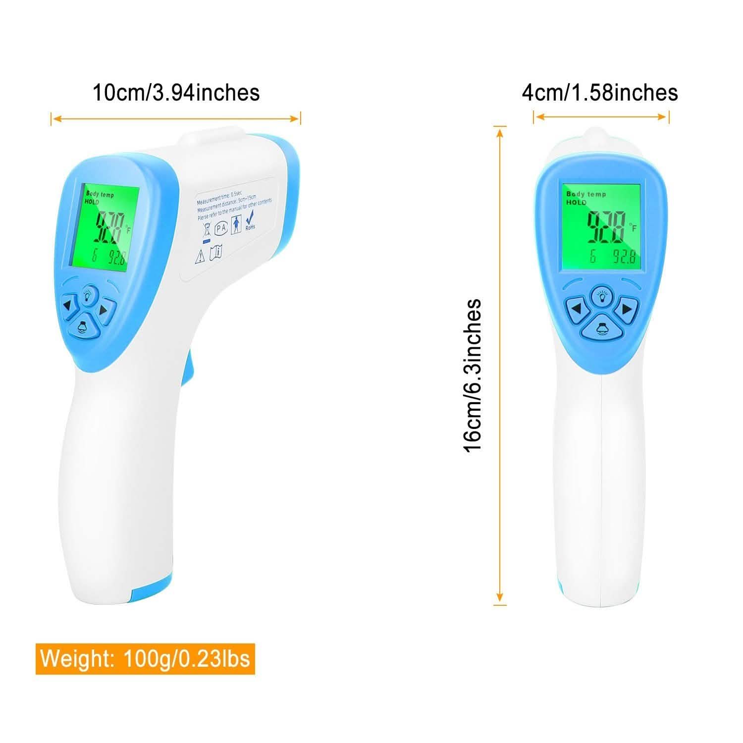 Digital Infrared Non-Contact Thermometer Face Masks & PPE - Tophatter Daily Deals