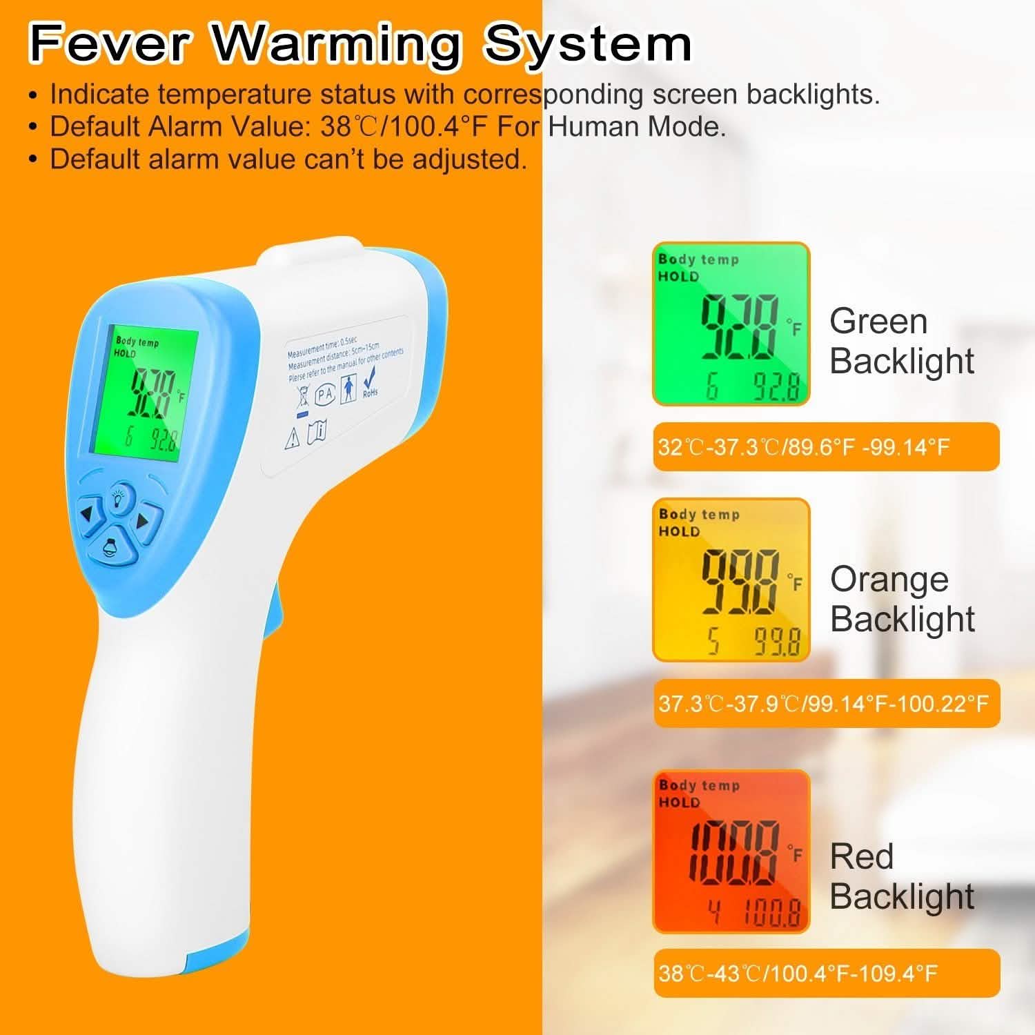 Digital Infrared Non-Contact Thermometer Face Masks & PPE - Tophatter Daily Deals