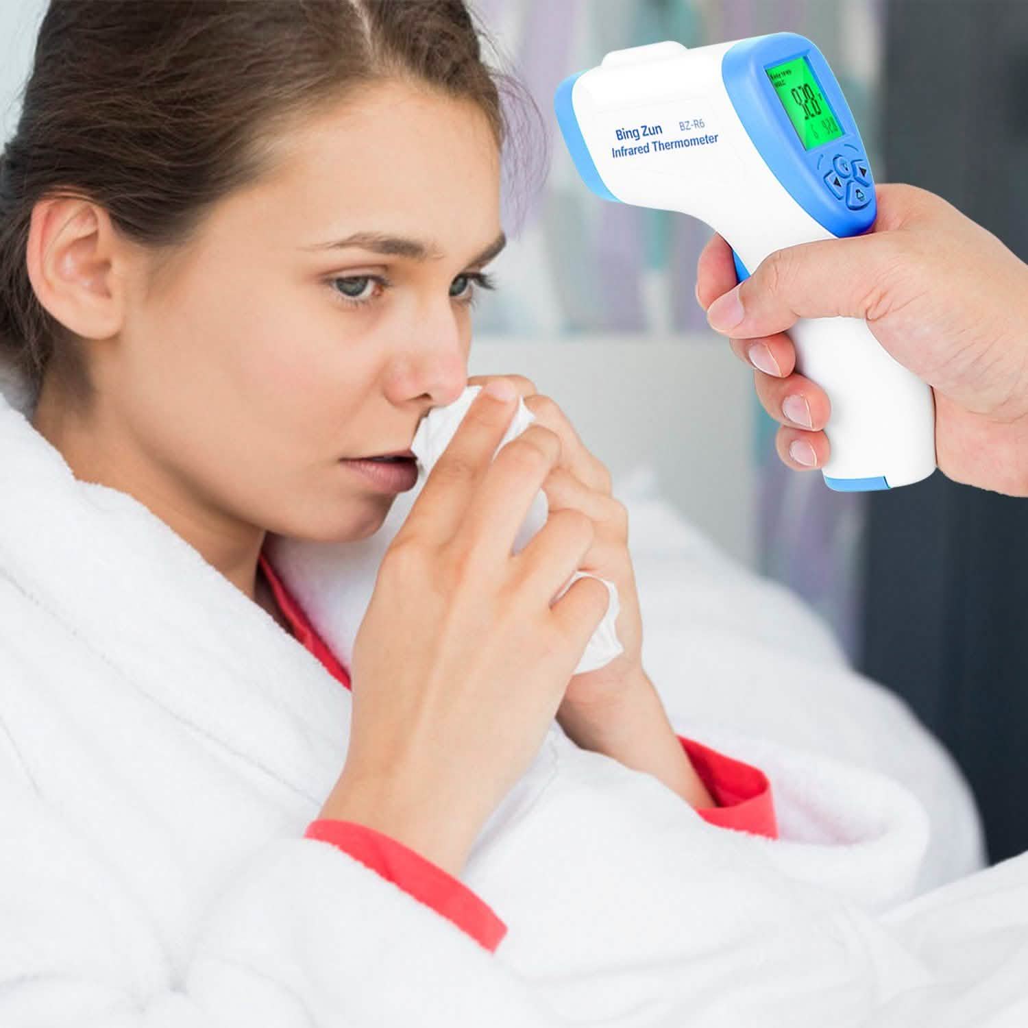 Digital Infrared Non-Contact Thermometer Face Masks & PPE - Tophatter Daily Deals