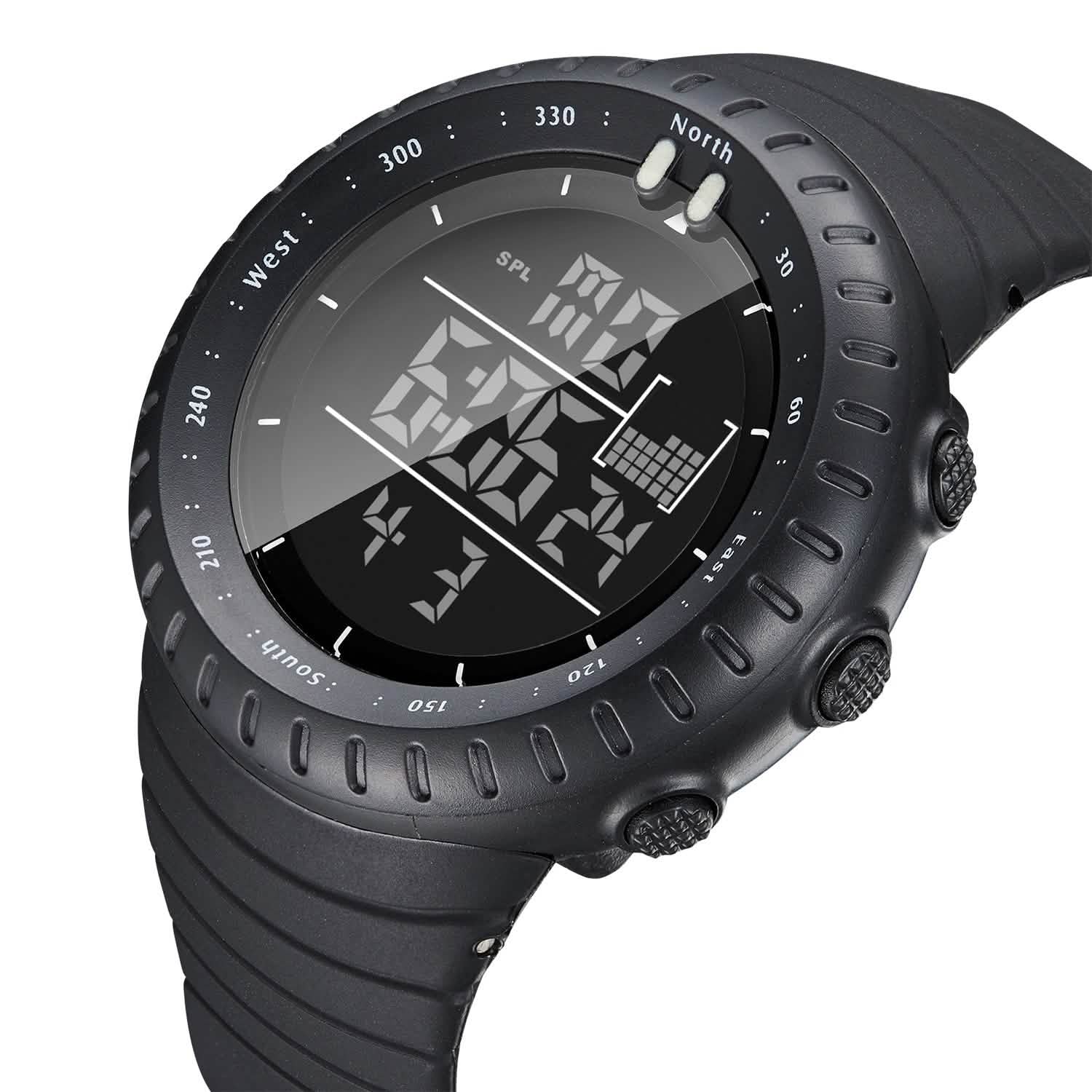 Digital Men's Sports Military Tactical Wrist Watch Watches - Tophatter Daily Deals