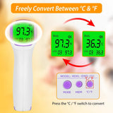 Digital Non-contact Infrared Thermometer Face Masks & PPE - Tophatter Daily Deals