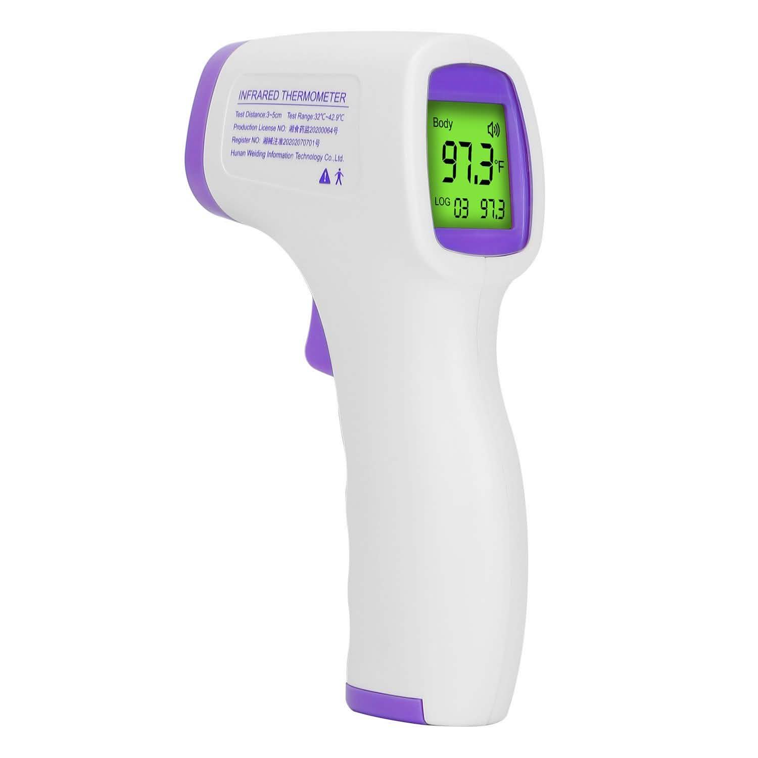 Digital Non-contact Infrared Thermometer Face Masks & PPE - Tophatter Daily Deals