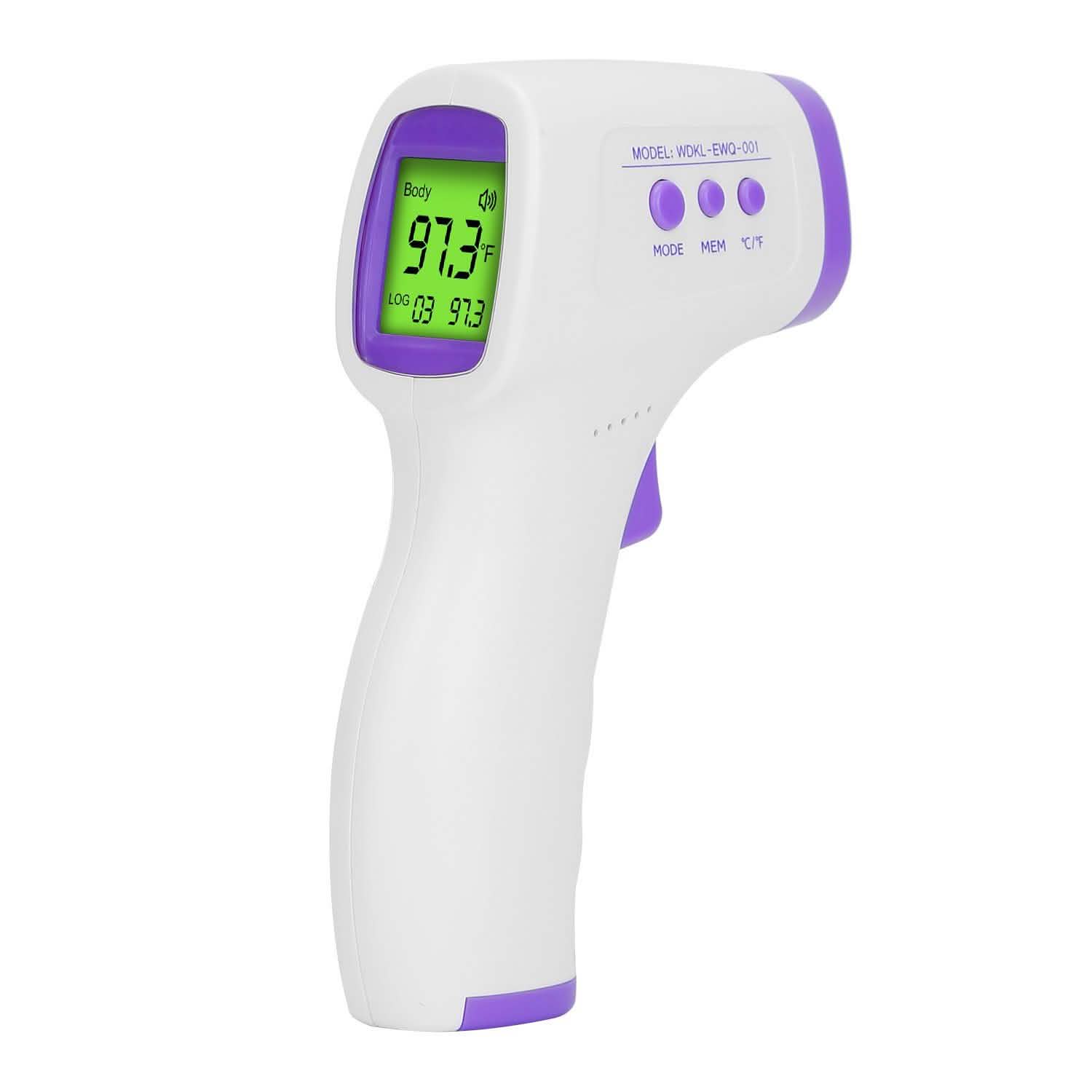 Digital Non-contact Infrared Thermometer Face Masks & PPE - Tophatter Daily Deals