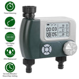 Digital Programmable Sprinkler Timer with 2 Outlet Zones Garden & Patio - Tophatter Daily Deals