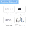 Digital Rechargeable Hearing Aids Acousticon Amplifier Audiphone Behind Ear Sound Hearing Aid - Tophatter Daily Deals
