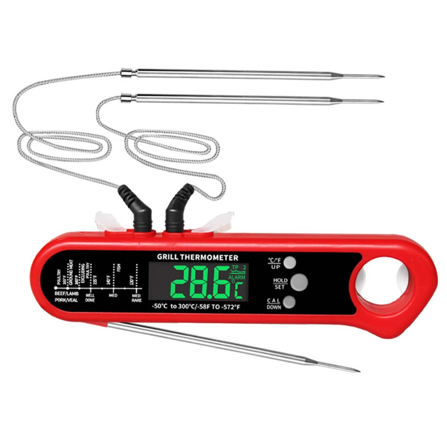 Digital Thermometer BBQ Meat Food Cooking Temperature Tester Kitchen Tools & Gadgets - Tophatter Daily Deals