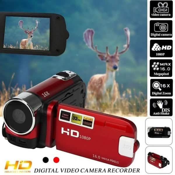 Digital Video Camera Camcorder Full HD Cameras & Drones - Tophatter Daily Deals