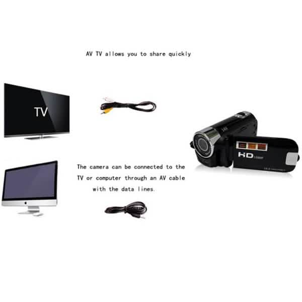 Digital Video Camera Camcorder Full HD Cameras & Drones - Tophatter Daily Deals