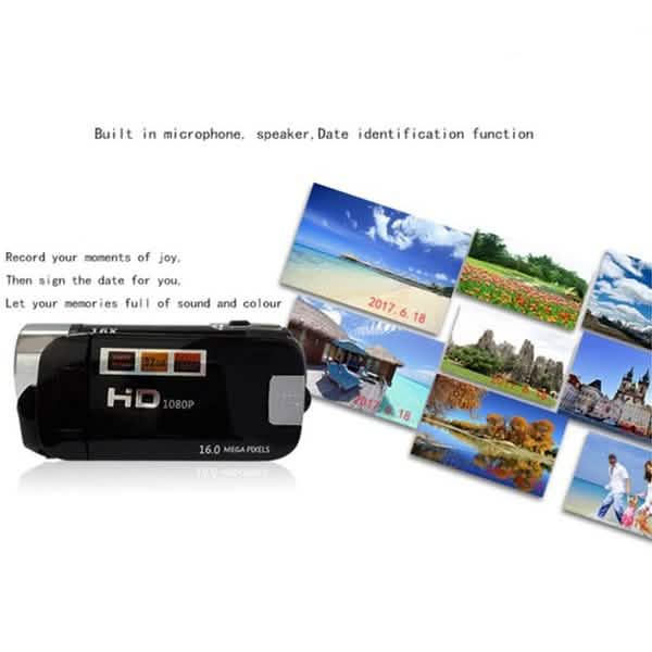 Digital Video Camera Camcorder Full HD Cameras & Drones - Tophatter Daily Deals