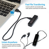 Digital Voice Recorder 32GB HD Sound Audio Recorder Audio Accessories - Tophatter Daily Deals