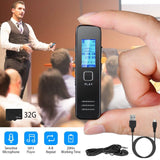Digital Voice Recorder 32GB HD Sound Audio Recorder Audio Accessories - Tophatter Daily Deals