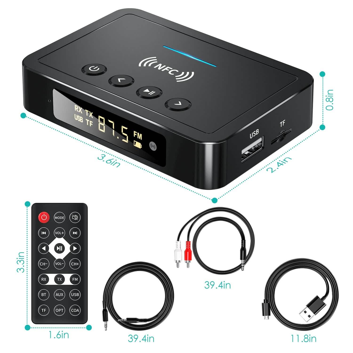 Digital Wireless Audio Adapter Audio Accessories - Tophatter Daily Deals