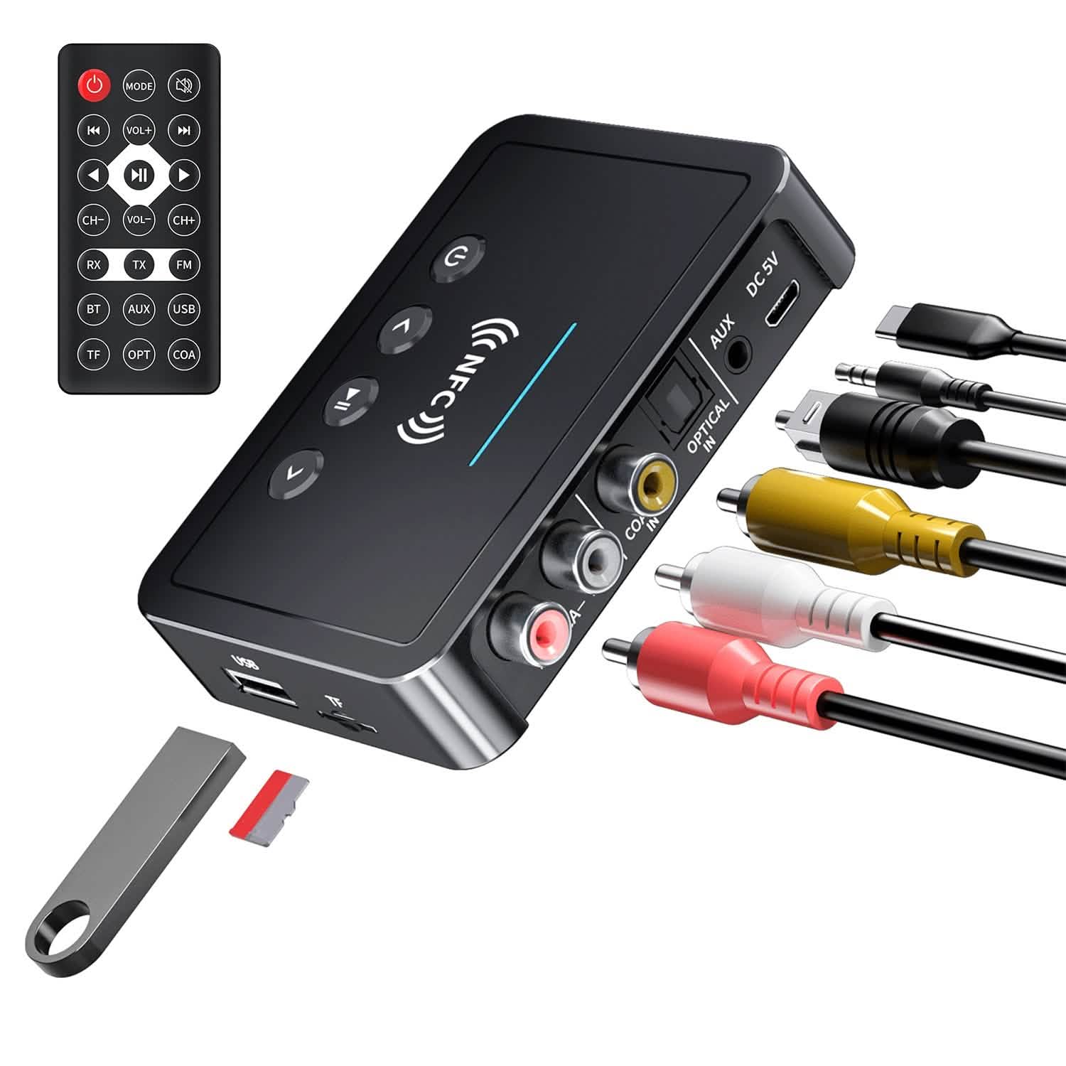 Digital Wireless Audio Adapter Audio Accessories - Tophatter Daily Deals