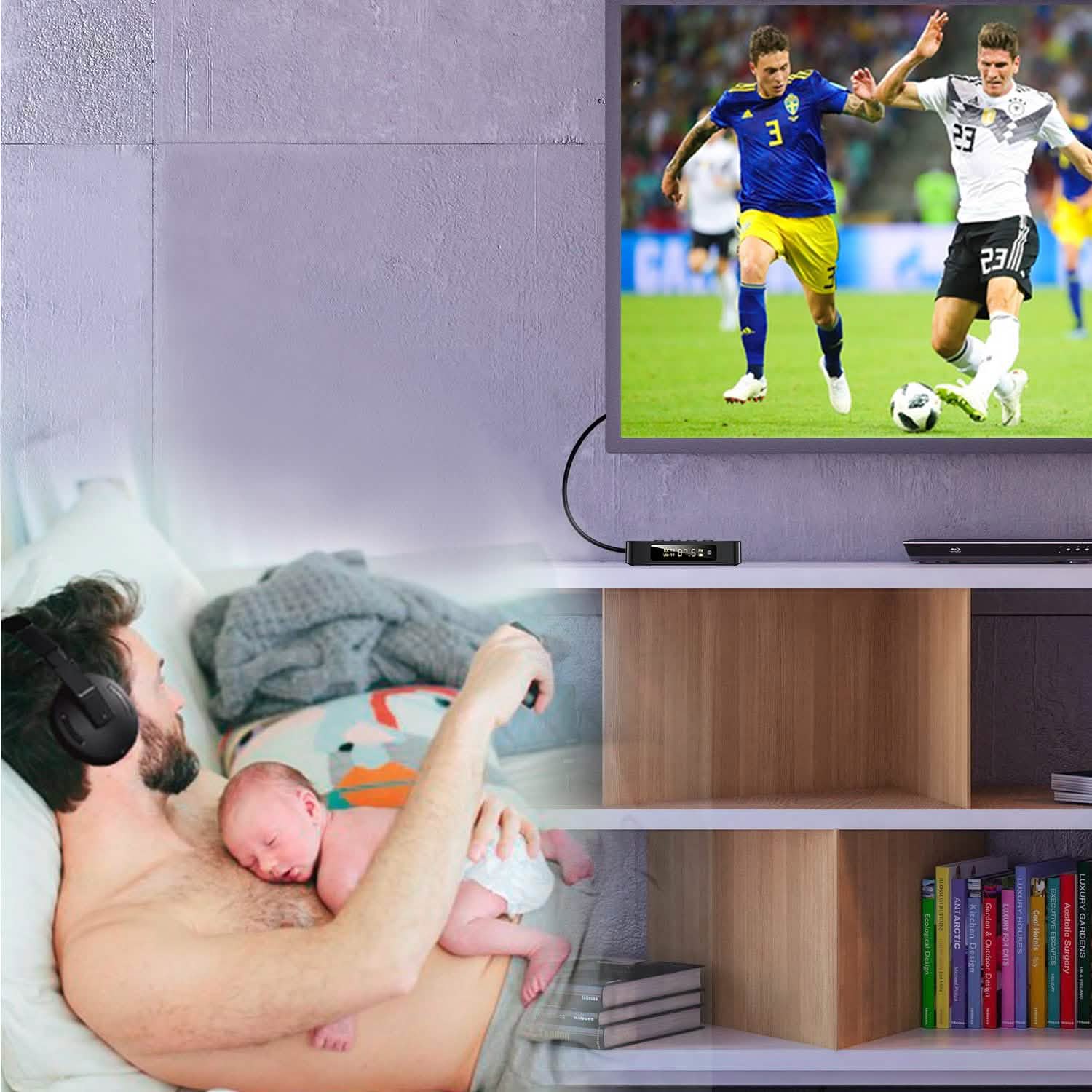 Digital Wireless Audio Adapter Audio Accessories - Tophatter Daily Deals