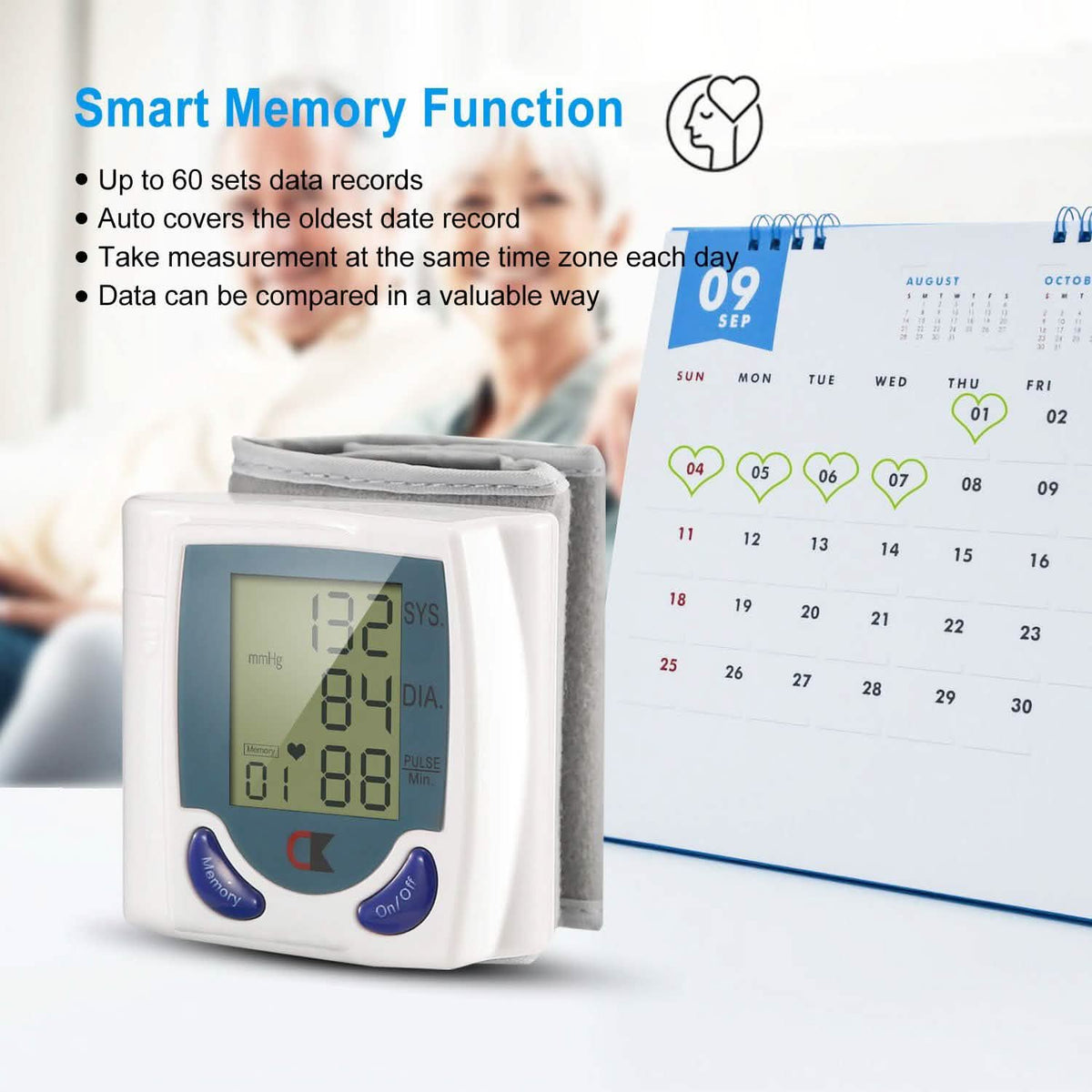 Digital Wrist Blood Pressure Monitor Health & Wellness - Tophatter Daily Deals