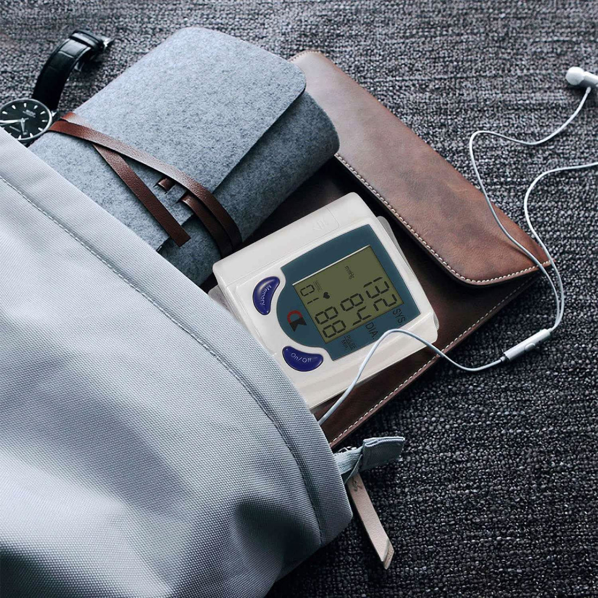 Digital Wrist Blood Pressure Monitor Health & Wellness - Tophatter Daily Deals