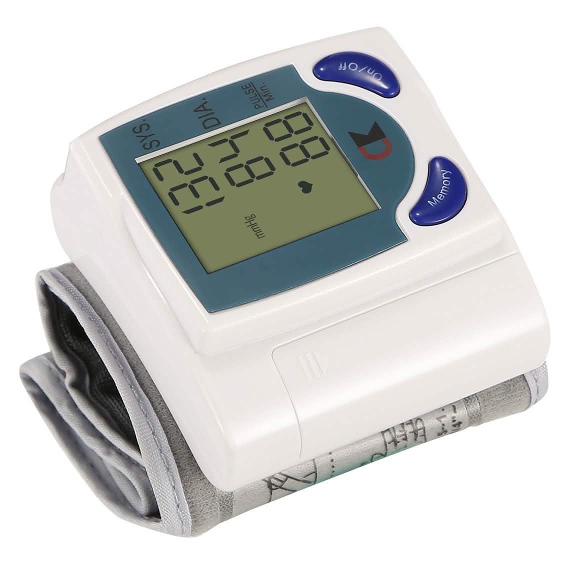 Digital Wrist Blood Pressure Monitor Health & Wellness - Tophatter Daily Deals