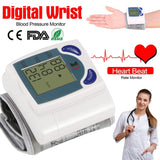 Digital Wrist Blood Pressure Monitor Health & Wellness - Tophatter Daily Deals