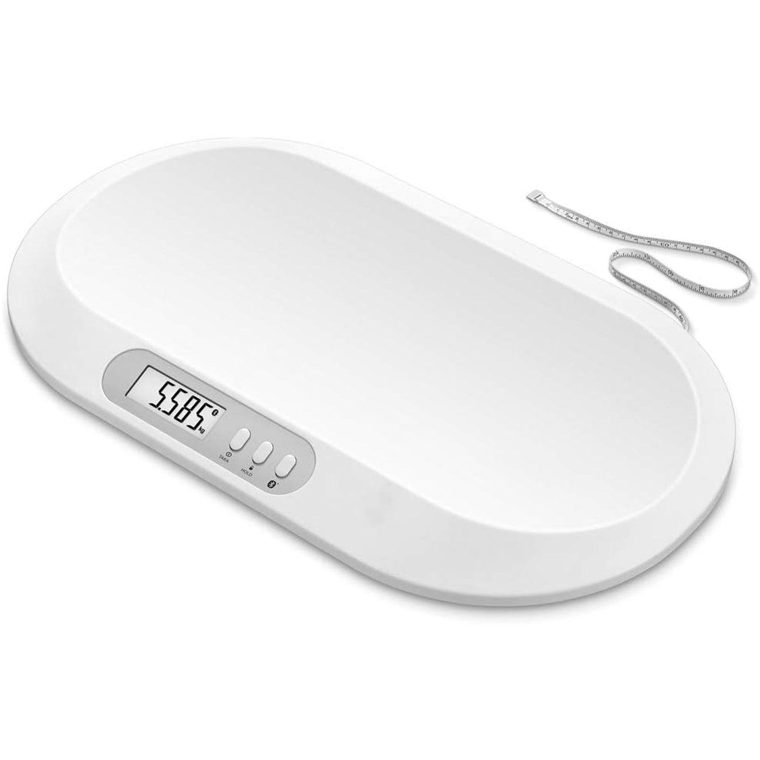 Digital Weighing Scale - Baby Weighing Scale With Large LCD Screen | 20kg Load Capacity Bluetooth connection Baby & Toddler - Tophatter Daily Deals