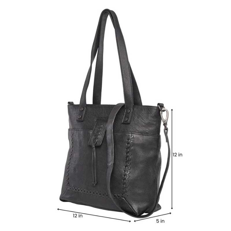 Eden Leather Concealed Carry Tote Shoulder Bag Handgun Purses - Tophatter Daily Deals