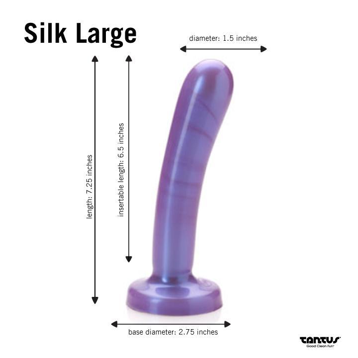Tantus Silk Silicone Dildo Dildoes & Dongs - Tophatter Daily Deals