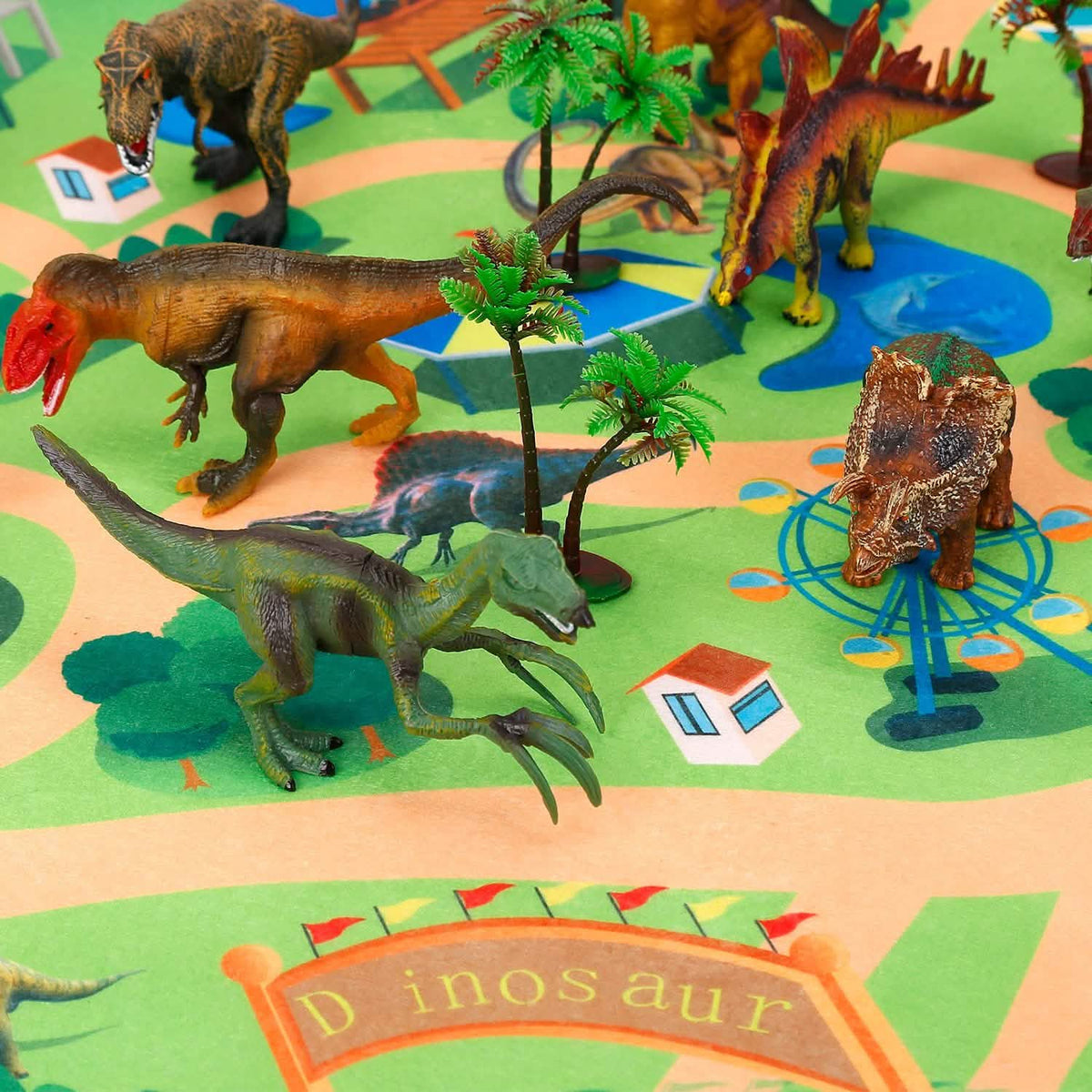 Dinosaur Figure Play Set Toys & Games - Tophatter Daily Deals